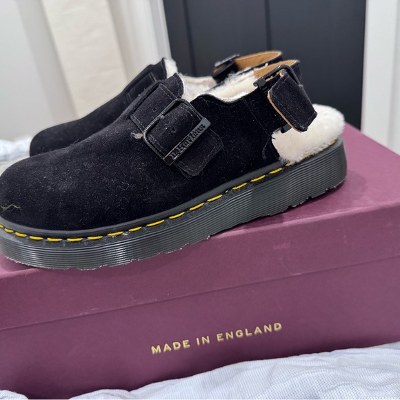 Dr. Martens Jorge Shearling Slingback Mule